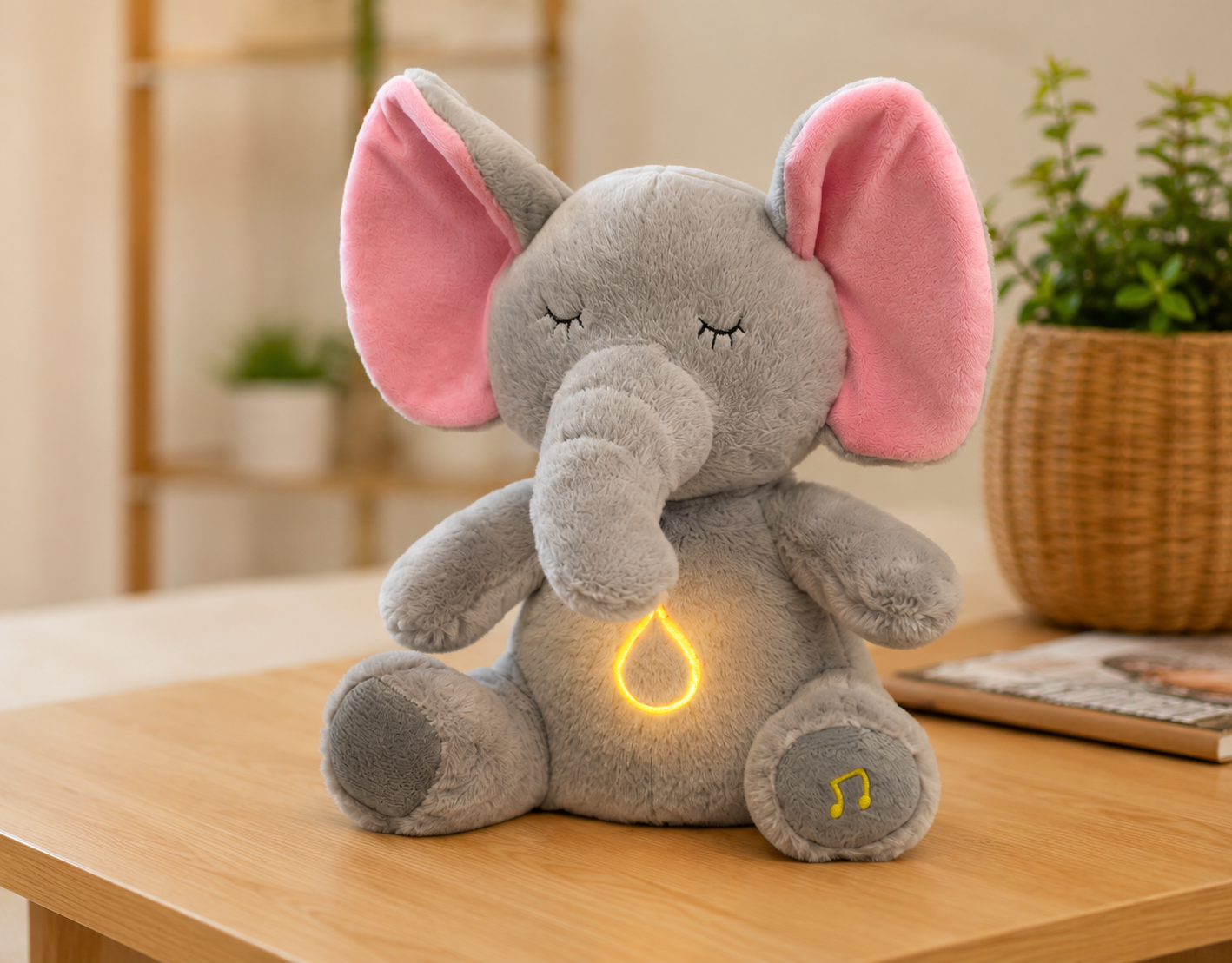 Elefante que Respira — Peluche Arrullo