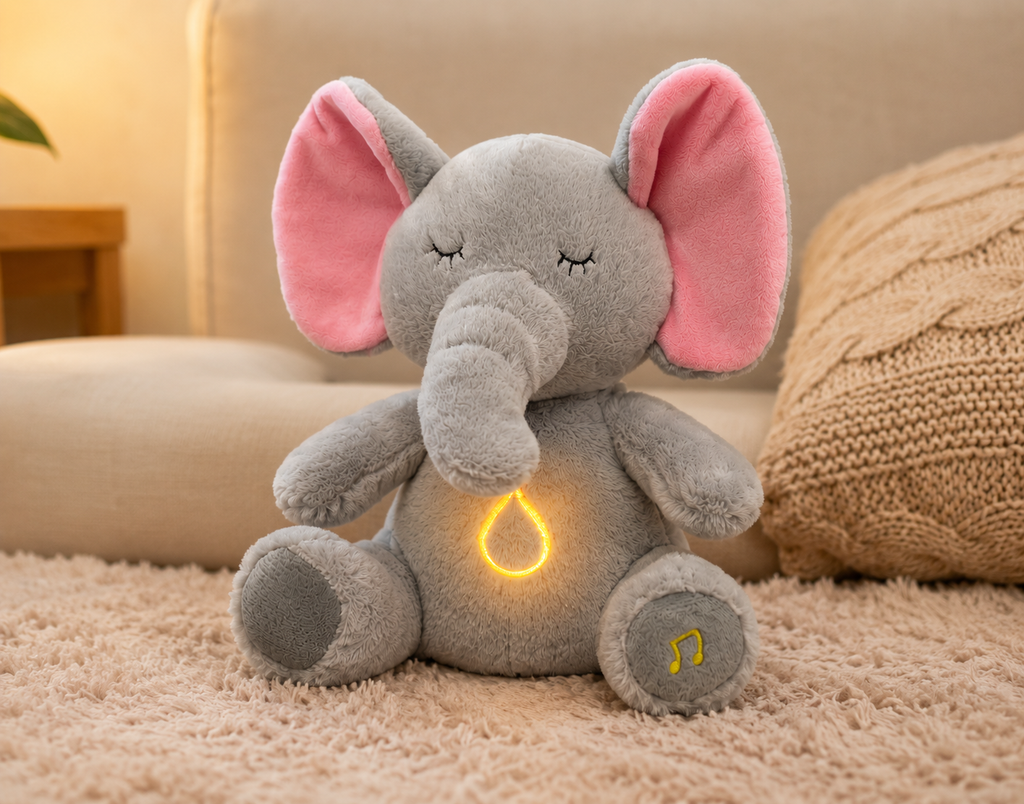 Elefante que Respira — Peluche Arrullo