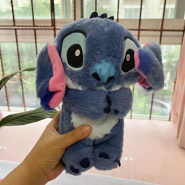 Peluche Stitch que Respira 🩵🩷